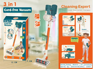 Mini <span class=keywords><strong>aspirateur</strong></span> à main <span class=keywords><strong>sans</strong></span> <span class=keywords><strong>fil</strong></span> pour enfants, <span class=keywords><strong>jouet</strong></span> éducatif <span class=keywords><strong>sans</strong></span> <span class=keywords><strong>fil</strong></span>, avec lumières et musique, pour faire de semblant, 3 en 1 - Product Image 3