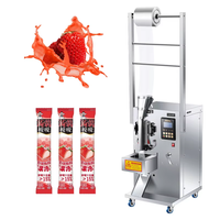Máquina Automática para Envasado de Líquidos, Llenado y Sellado de Bolsitas de Alta Velocidad en Múltiples Carriles para Paquetes de Hielo en Barra de Gelatina