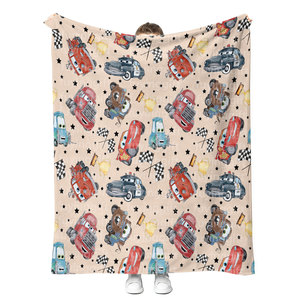 Manta de Viaje Infantil Personalizable de Alta Calidad con Personajes de Dibujos Animados, Manta de Felpa para Siesta, Cubre Sofá, Mantas para Cama, Novedad 2026 - Product Image 4