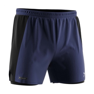 ชุดกีฬาเพาะกาย ODM แบบสั่งทำพิเศษ กางเกงเลกกิ้งรัดรูปผู้ชาย 2in1 กางเกงขาสั้น MMA สำหรับออกกำลังกาย - Product Image 2