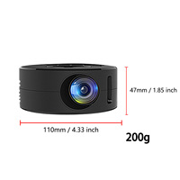 Nouveau projecteur LED portable mini G320 YG300 modèle 2026, HD Android 9, vente en gros, vidéoprojecteur compatible 720P USB Smartphone