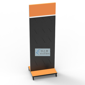 Kim loại Pegboard sạc điện thoại Phụ kiện hiển thị đứng di chuyển Bông tai Keychain đồ chơi PEG Board Rack hiển thị - Product Image 6