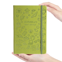 Cuaderno Estudiantil con Estampado de Dibujos Animados A5/A6 al por Mayor, Diario de Alta Calidad con Cubierta de Cuero PU, 100 Hojas