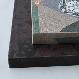 Arte da Parete Geometrica <span class=keywords><strong>su</strong></span> Tela con Supporto in <span class=keywords><strong>MDF</strong></span>, Decorazione Murale di Alta Qualità e Durevole per Soggiorno e Camera da Letto - Product Image 6