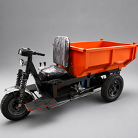 Tricycle minier à charge lourde avec structure de cadre renforcée et stabilité testée sous le poids de charge maximal