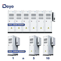 Batterie solaire LiFePO4 Deye GE-F60 haute tension pour petites entreprises et collectivités, 61,44 kWh, à vendre