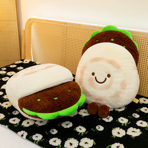 Boneka makanan lucu model baru, boneka lucu kreatif, bantal empuk 2 in 1, bantal lembut - Product Image 5
