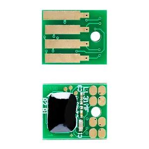 Tambor de chip para lexmark ms310 ms312 ms410 ms415 ms510 ms610 mx310 mx410 mx510 mx511 mx610 mx611 redefinição de cartucho