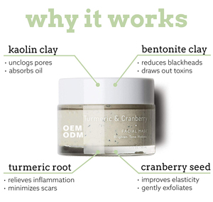 AiXin OEM ODM-<span class=keywords><strong>mascarilla</strong></span> Facial brillante, máscara de arcilla de bentonita Facial, con etiqueta privada para los poros - Product Image 5