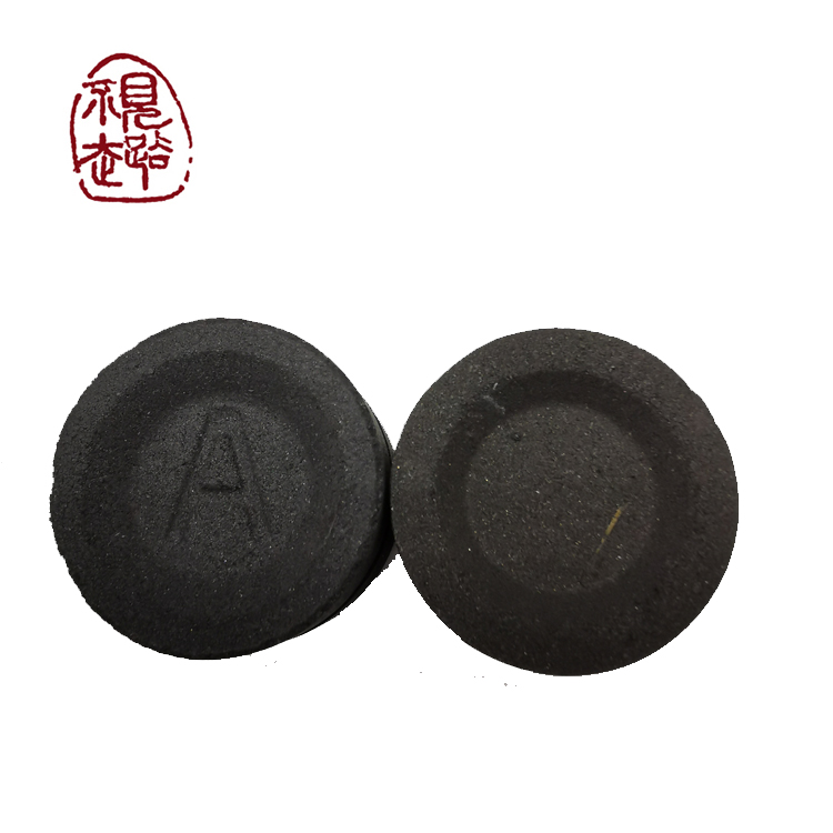 Натуральная фруктовая древесина, кальян, уголь, яблоко, древесина, древесный уголь, Круглый тампон, благовония, черный и цвет на выбор