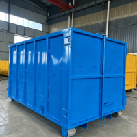 XINTUO OEM Conteneur de recyclage de déchets à crochet de levage grande capacité et robuste, garantie 1 an, utilisation facile, haute performance
