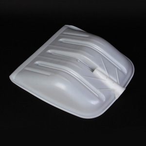 Plastic Shovel Head Large 41x45cm 758g Thickened For Snow And Grain Storage White Injection Molded - Product Image 3