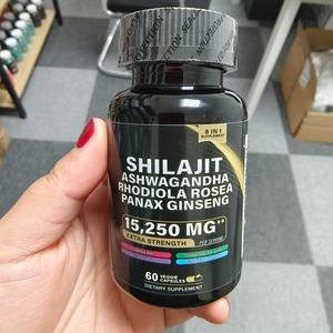 Shilajit Ashwagandha Sea Moss Shilajit Capsules Set Sea Moss Black Seed Oil Ashwagandha Capsules - Product Image 4