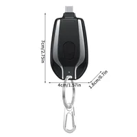 Mini Type-C Porte-clés Smartphone Portable PowerBank pour Téléphone Android Chargeur D'urgence Banque D'alimentation D'urgence pour Iphone