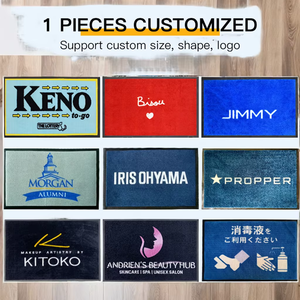 100% нейлоновый Печатный высококачественный входной коврик на заказ дверной коврик - Product Image 6