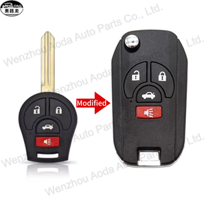 Chất Lượng Cao Thông Minh Xe Điều Khiển Từ Xa 3 + 1 Nút Thân Thiện Với Môi Nhựa Kim Loại Vỏ Thay Thế Cho Các Loại Xe 1 Năm - Product Image 1