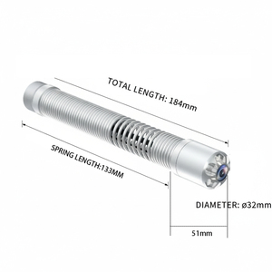 Caméra d'inspection de canalisation d'égout avec tige de poussée de 100 m, caméra en acier inoxydable 316 de 32 mm avec sonde autonivelante 512 Hz pour <span class=keywords><strong>plombier</strong></span> - Product Image 4