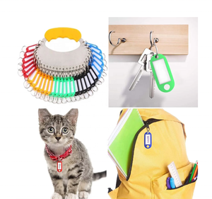 Llaveros Redondos de Plástico Resistente Personalizados al por Mayor, con Logotipo de Alta Calidad, para Regalos Promocionales y Publicitarios - Product Image 6