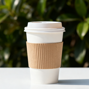 Disposable Paper Cup Eco-friendly Water-based Coating 8oz 16oz 18oz Single and Double Wallpaper Coffee Cup Customization