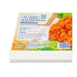 Chiffon de nettoyage réutilisable multi-usages Krclean de haute qualité, super absorbant, écologique, en pulpe de bois douce, carré, pour la cuisine - Product Image 2