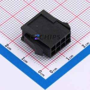 ZX-MX3.0-2-4P-HMJK Housing (Wire-to-Board / Wire-to-Wire) P=3mm Connector 2x4P 3mm Micro-Fit (MX 3.0) 3mm - Product Image 2