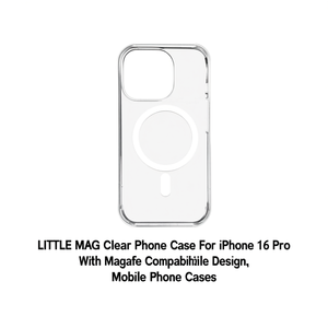 Coque de téléphone transparente LITTLE <span class=keywords><strong>MAG</strong></span> pour iPhone 16 Pro avec design compatible - Product Image 3