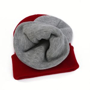 High Quality Custom Embroidery Solid Color Image Style Autumn Winter Soft Warm Knitted <b>Beanie</b> <b>Hat</b> 28 Colors Available Travel - Product Image 5