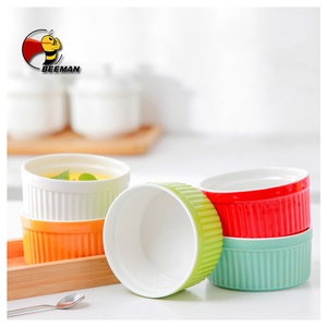 Beeman four petit <span class=keywords><strong>moule</strong></span> à Dessert, <span class=keywords><strong>moule</strong></span> à gâteau, plaque de cuisson en céramique, bol à plat, plateau, ensemble de tasses - Product Image 1