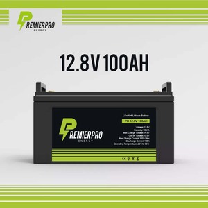 PREMIERPRO Batterie solaire rechargeable au lithium-phosphate 100Ah 24V Lifepo4 pack batterie - Product Image 2