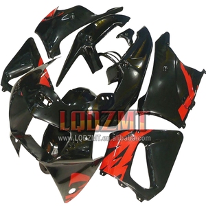 Kit carrosserie pour HONDA <span class=keywords><strong>CBR</strong></span> 919RR <span class=keywords><strong>900</strong></span> 919 CC 900RR CBR900 Rouge noir CBR919 <span class=keywords><strong>RR</strong></span> 98 99 104LQ.74 CBR919RR CBR900RR <span class=keywords><strong>1998</strong></span> 1999 Carénages - Product Image 1