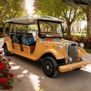 Voiture électrique classique rétro 11 places, homologuée pour la route, avec certification CE, pour le tourisme. - Product Image 5