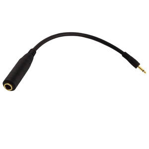 Drop Shipping Câble d'extension audio 6.35mm femelle vers 3.5mm mono mâle Jack Stereo <span class=keywords><strong>HiFi</strong></span> Mic - Product Image 5
