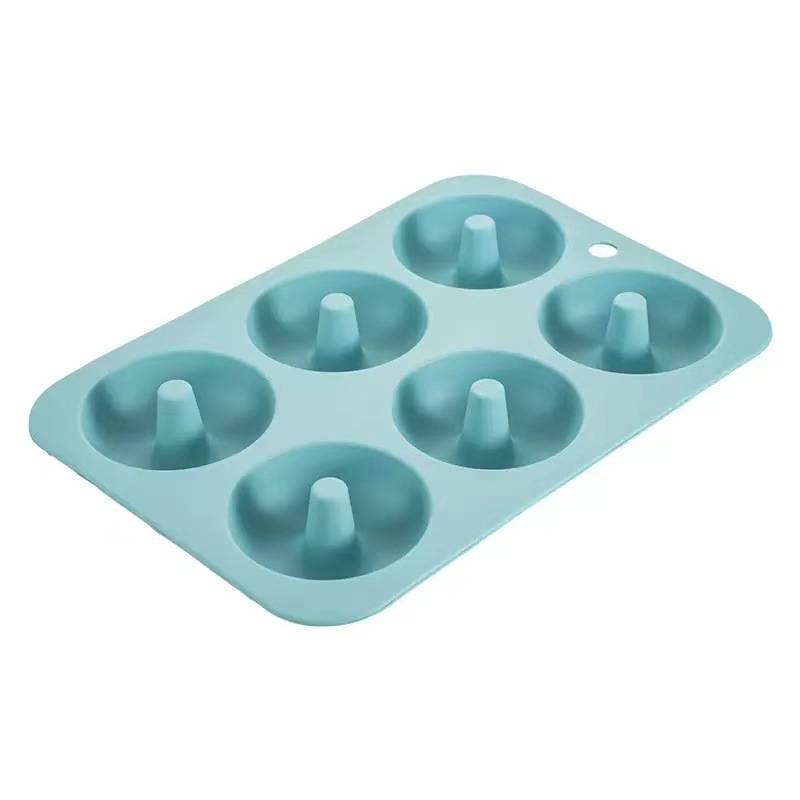 Nordic Blue: 6-Cup Set of Donuts