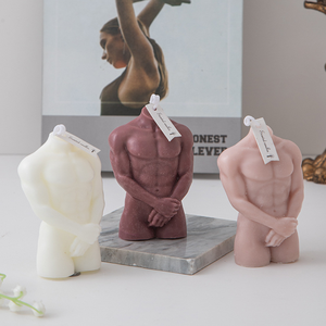 Décorations d'intérieur, ornements, cadeaux, <span class=keywords><strong>bougie</strong></span> parfumée de luxe personnalisée en forme de corps d'homme et de femme - Product Image 3