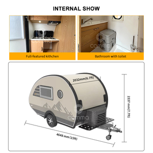 <span class=keywords><strong>Caravane</strong></span> teardrop multifonctionnelle, remorques de camping <span class=keywords><strong>pour</strong></span> <span class=keywords><strong>moto</strong></span>, roulotte, camping-car - Product Image 3