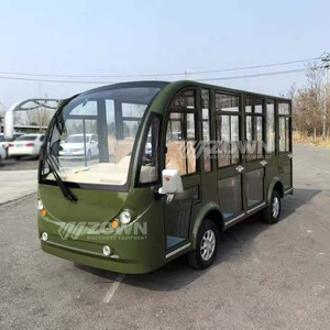 CE Certified Pure Electric Bus Lithium Battery Powered Electric City Shuttle Bus Zero Emission Electric Tour <b>Coach</b> - Product Image 2