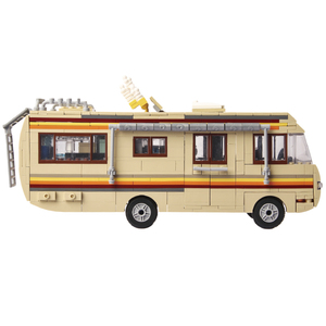 Gấu Trúc Sán Đầu Đồ Chơi 968Pcs Xây Dựng Khối Mô Hình Bộ OEM & Odm Phổ Biến Walter Trắng Của 'Bad Bus' Cho Mọi lứa tuổi Xe Lắp Ráp Quà Tặng - Product Image 6