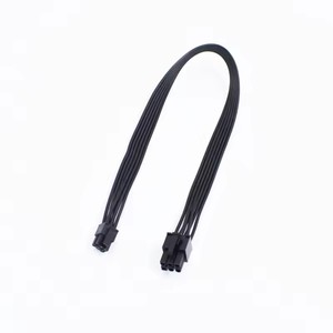 Câble d'alimentation pour carte graphique Mini 6 broches vers PCI-E 6PIN, 18awg, pour <span class=keywords><strong>Mac</strong></span> <span class=keywords><strong>G5</strong></span> Pro - Product Image 1