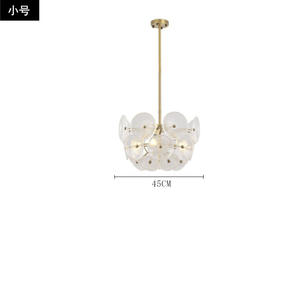 Lustre en cristal de luxe postmoderne personnalisé, LED doré réglable en hauteur pour restaurant, hôtel, salon, chambre à coucher - Product Image 2