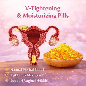 Qizhen Yipin Capsule Morbide Lubrificanti per il Restringimento Vaginale, Estratti di Erbe Naturali Senza Additivi per la Pulizia Vaginale - Product Image 1