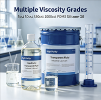 Huile de silicone polydiméthylsiloxane (PDMS) de haute pureté, 5cst 50cst 350cst 1000cst, lubrifiant pour tapis roulant