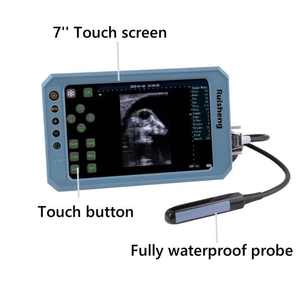 Échographe portable vétérinaire avec écran 7 pouces, Doppler 16 couleurs, grille/régleurs de points, garantie de 2 ans - Product Image 2