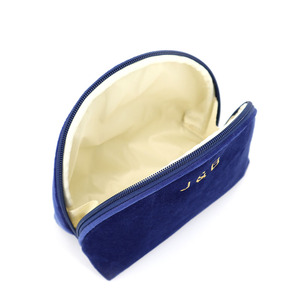 Produttore di Borse, Pochette Personalizzata con Cerniera, Graziosa Borsa Cosmetica, Pochette OEM per Profumi, Borsa a Mezzaluna per Gioielli con Cerniera - Product Image 4