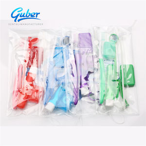 Groothandel Persoonlijke Mondverzorging Tandheelkundige Pvc Tas Draagbare Borstelkit Orthodontische Reisborstelset Netto Tas Tandenborstel Verzorgingsset - Product Image 5