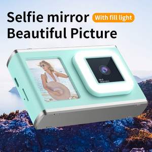 Mini Cámara HD para Niños, Cámara de Video Vlogging, Pantalla IPS de 2.4 Pulgadas, Gran Angular de 180°, Recargable, Apunta y Dispara, para Uso en Exteriores - Product Image 6