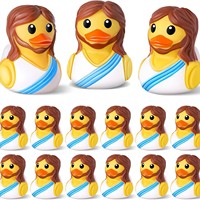 Canard en plastique gommé, cadeau de Pâques pour les enfants de 0 à 24 mois, unisexe, pour les cadeaux de l'école du dimanche