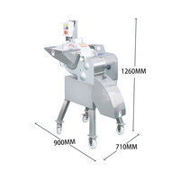 Machine à découper les aliments automatique de grande capacité pour usine de transformation alimentaire, production élevée