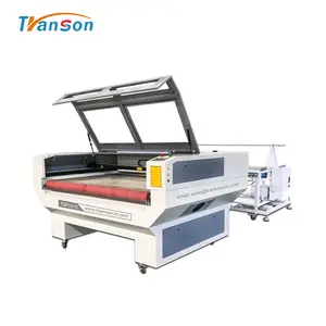 1610 1810 1812 auto feeding laser fabric cutting machine with 100w 130w 150w laser tube