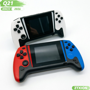 เครื่องเล่นวิดีโอเกมหลากสี Q21 500 in 1 หน้าจอ 3.5 นิ้ว ของขวัญสำหรับเด็กชายและเด็กหญิง - Product Image 4