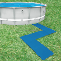 Applications universelles tapis de piscine en mousse eva carreaux de sol en mousse double face résistant à la moisissure prévention des blessures sol en porcelaine